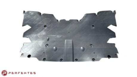 Защита нижняя заднего подрамника PLAID Tesla Model S, Model X 1588165-00-C PERFEKTES 334-TSMS-6500C-00 (фото 1)