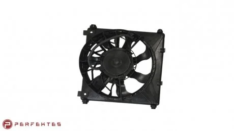 Вентилятор радиатора кондиционера LH Tesla Model S 6007614-00-C PERFEKTES 591-TSMS-1400D-00