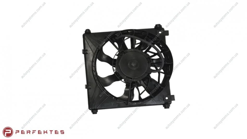Вентилятор радиатора кондиционера RH Tesla Model S 6008358-00-C PERFEKTES 591-TSMS-5800D-00 (фото 1)