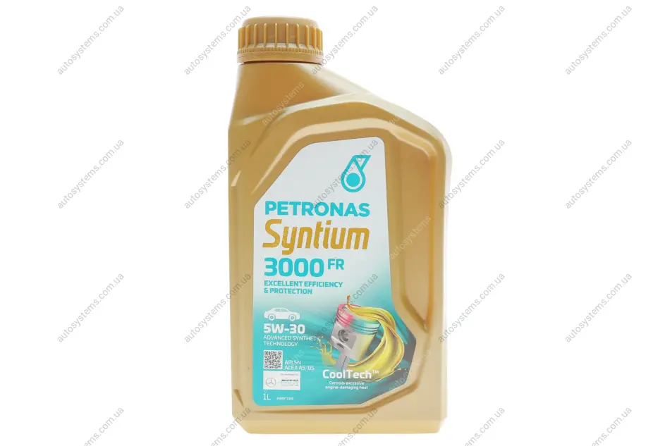Олива 5W30 SYNTIUM 3000 FR (1L) (WSS-M2C 913-C/913-D/RN0700/STJLR.03.5003) Petronas 70260E18EU (фото 1)