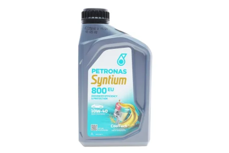 Олива 10W40 SYNTIUM 800 EU (1L) (MB 229.3/VW 501.01/505.00/RN0700/RN0710) Petronas 70732E18EU