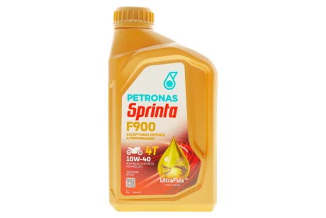 Олива 10W40 SPRINTA F900 4T (1L) (API SN/JASO MA2/JASO MA) Petronas 73119E15EU