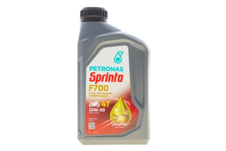 Олива 10W30 SPRINTA F700 4T (1L) (API SL/JASO MA2) Petronas 73124E15EU