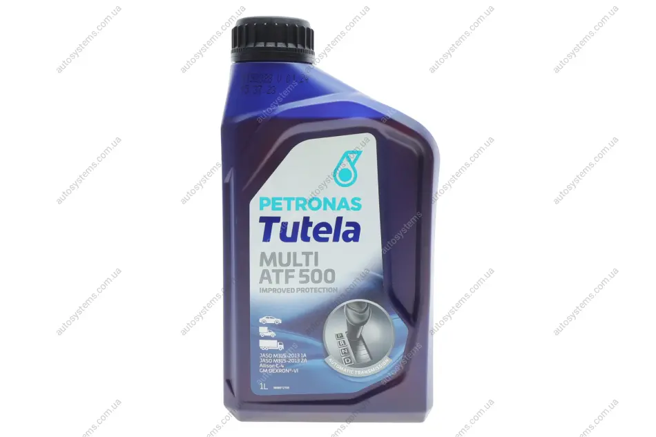 Олива TUTELA MULTI ATF 500 (1L) (DEXRON VI/BMW ETL 7045 E/ETL 8072 B/VW G 052 025/G 052 162) Petronas 76149E15EU (фото 1)
