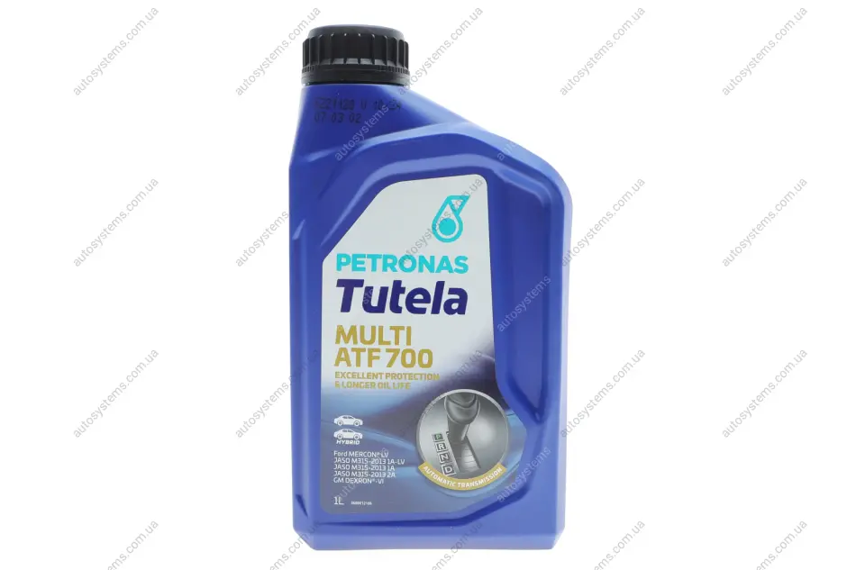Олива TUTELA MULTI ATF 700 (1L) (DEXRON VI/ Ford MERCON LV/PSA B71 2340) Petronas 76151E15EU (фото 1)
