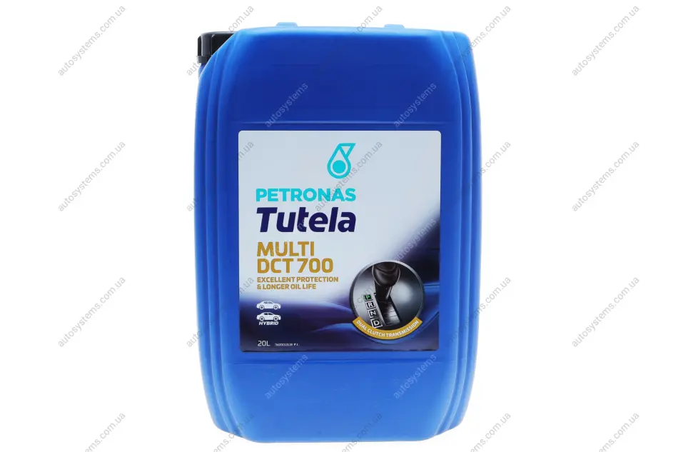 Олива TUTELA MULTI DCT 700 (20L) (VW G 052 182/G 052 529/BMW DCTF-1/MTF LT-5/Ford WSS-M2C936A) Petronas 76160R41EU (фото 1)