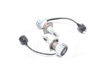 Лампы светодиодные комплект Ultinon Pro5000 +160% H4 13,2V 15W 5800K (2 шт.) PHILIPS 11342U50CWX2 (фото 1)