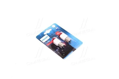Лампа светодиодная Ultinon Pro3000 P21W Red 12V W1,75 (2 шт.) PHILIPS 11498U30RB2