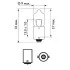 Лампа накаливания H10W 12V 10W PHILIPS 12024CP (фото 3)