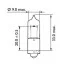 Лампа накаливания желтая HY21W 12V 21W PHILIPS 12146CP (фото 3)