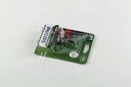 Лампа галогенная Longlife Ecovision 12В H1 55Вт PHILIPS 12258LLECOB1