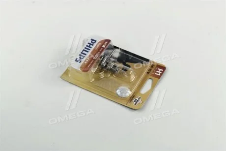 Лампа галогенная Vision +30% 12В H1 55Вт +30% PHILIPS 12258PRB1