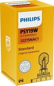 Лампа накаливания желтая PSY19W 12V 19W PHILIPS 12275NAC1