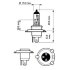 Лампа галогенная Cityvision +40% 12В H4 60/55Вт +40% PHILIPS 12342CTVBW (фото 3)