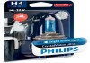 Лампа галогенная Crystalvision Ultra Moto 12В H4 60/55Вт PHILIPS 12342CVUBW (фото 1)