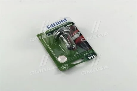 Лампа галогенная Longlife Ecovision 12В H4 60/55Вт PHILIPS 12342LLECOB1