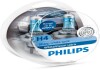 Лампа галогенная Whitevision Ultra 12В H4 60/55Вт PHILIPS 12342WVUSM (фото 3)