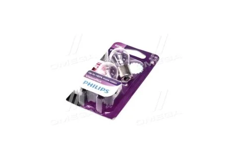 Лампа накаливания P21W 12V 21W PHILIPS 12498VPB2