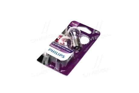 Лампа накаливания P21/5W 12V 21/5W PHILIPS 12499VPB2