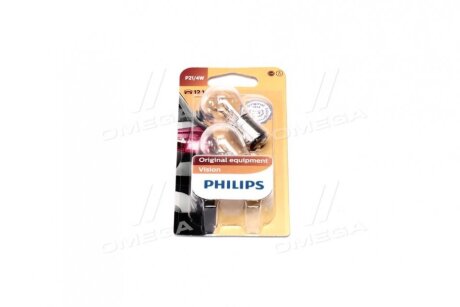 Лампа накаливания P21/4W 12V 21/4W PHILIPS 12594B2