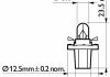 Лампа розжарювання BAX B8,5d Beige 12V 1.5W B8,5d PHILIPS 12637CP (фото 4)