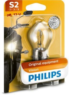 Лампа галогенная 12В S2 35/35Вт PHILIPS 12728BW