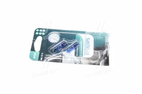 Лампа накаливания X-tremeVision Pro150 W5W 12V 5W (2 шт.) PHILIPS 12961XVPB2