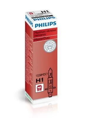 Лампа галогенная Philips Masterduty 24В H1 70Вт PHILIPS 13258MDC1 (фото 1)