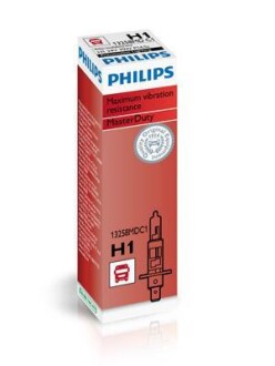 Лампа галогенная Masterduty 24В H1 70Вт PHILIPS 13258MDC1