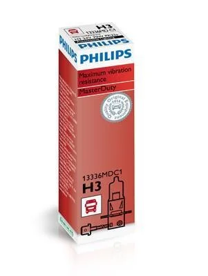 Лампа галогенная Philips Masterduty 24В H3 70Вт PHILIPS 13336MDC1 (фото 1)