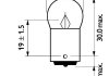 Автолампа R10W 24V 10W BA15S PHILIPS 13814CP (фото 3)