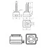 Лампа ксеноновая Philips Vision D3S 42V 35W PHILIPS 42403VIC1 (фото 3)