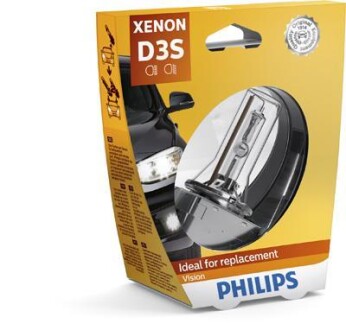 Лампа ксеноновая D3S 42V 35W PHILIPS 42403VIS1