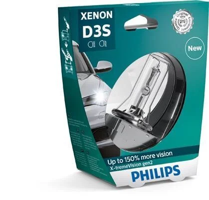 Лампа ксеноновая Philips D3S 42V 35W PHILIPS 42403XV2S1 (фото 1)