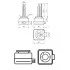 Лампа ксеноновая WhiteVision D1S 85V 35W PHILIPS 85415WHVC1 (фото 3)
