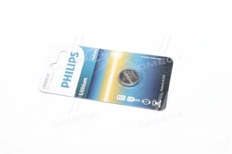 Батарейка CR1616 - 3.0V coin 1-blister (16.0 x 1.6) - Lithium B1 PHILIPS CR161600B