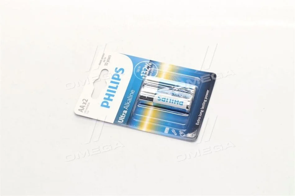 Батарейка LR6/ AA Ultra Alkaline B4 (2 шт) PHILIPS LR6E2B/10 (фото 1)