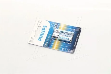 Батарейка LR6/ AA Ultra Alkaline B4 (2 шт) PHILIPS LR6E2B/10