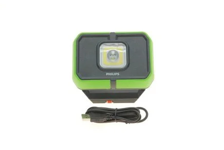 Ліхтарик-прожектор Xperion 3000 Flood (6000K/режими 100lm/500lm/300lm/поворот 180°/гачок 180°/магніт/Power Bank) PHILIPS X30FL