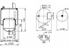 Ресора пневматична PHOENIX 1DF17B-1 (фото 1)