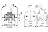 Пневморессора PHOENIX 1 DK 22 E-15 (фото 1)