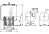 Ресора пневматична PHOENIX 1DK23L-1 (фото 1)