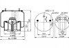 Ресора пневматическая PHOENIX 1DK32K-2 (фото 1)