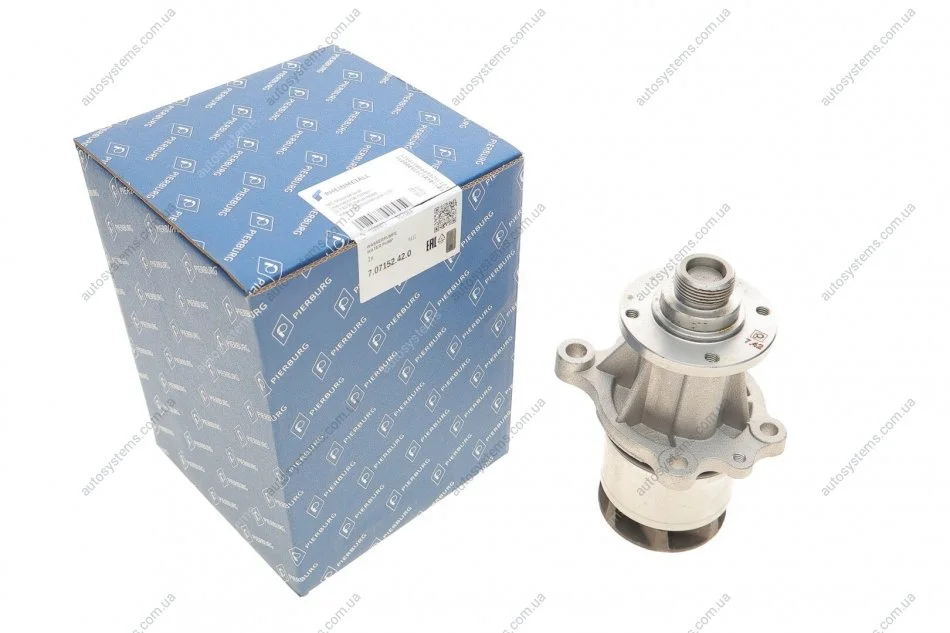Помпа води BMW 3/5/Z3 316i/316g/316Ci/318i/318is/318ti/518i/518g/1.8i/1.9i 89-03 M42/M43/M44 PIERBURG 7.07152.42.0 (фото 1)