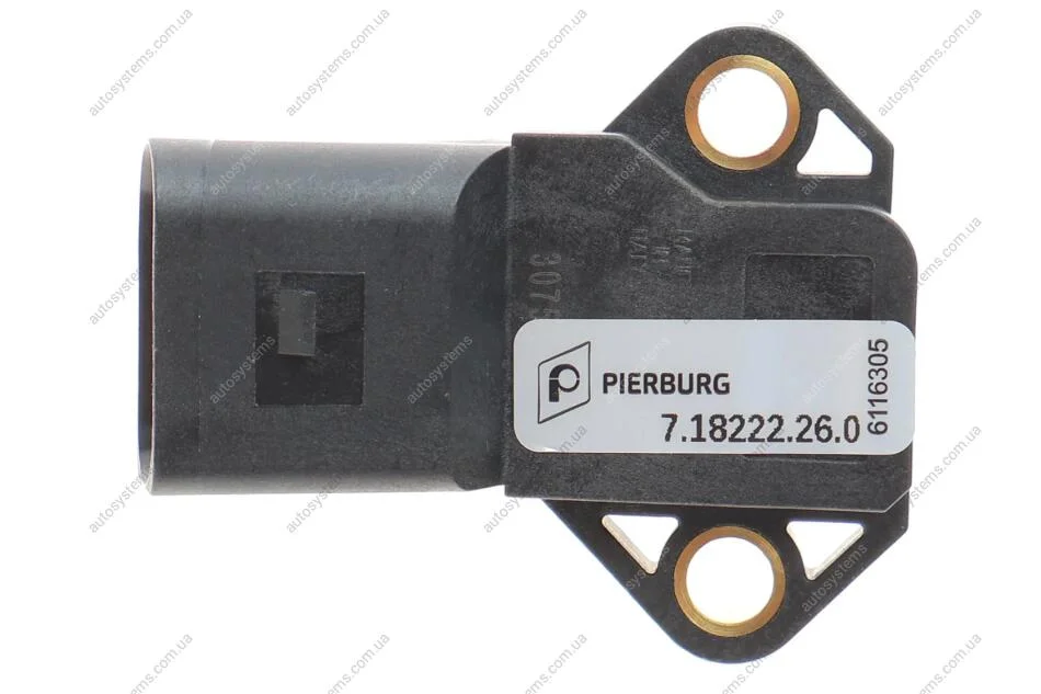 Датчик тиску наддува VW Caddy 2.0 TDI 07-10/T5 2.5 TDI 03-09/Crafter 2.5 TDI 06- PIERBURG 7.18222.26.0 (фото 1)