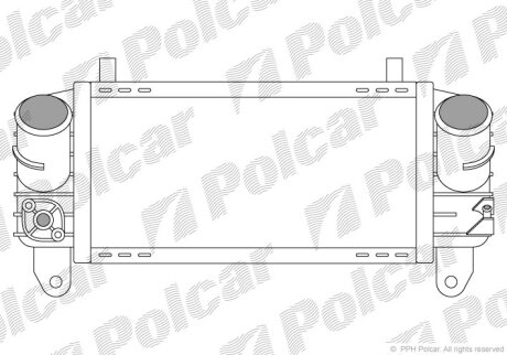 Интеркулер Polcar 1322J8-1