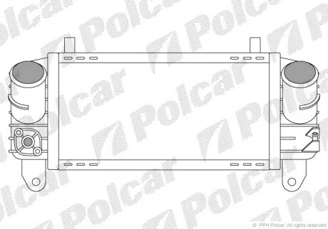 Интеркулер Polcar 1322J8-1