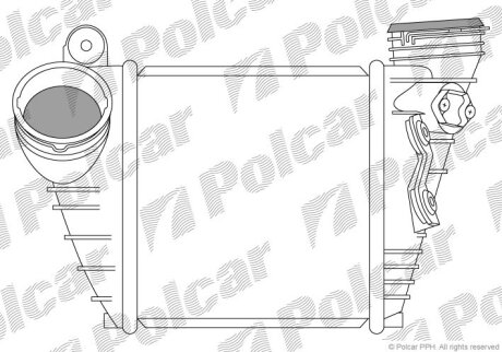 Интеркулер Polcar 1323J8-2