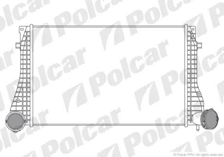 Интеркулер Polcar 1323J8-6