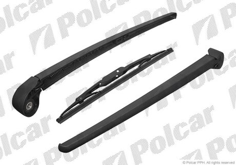 Рычаг стеклоочистителя Polcar 1323RWT1